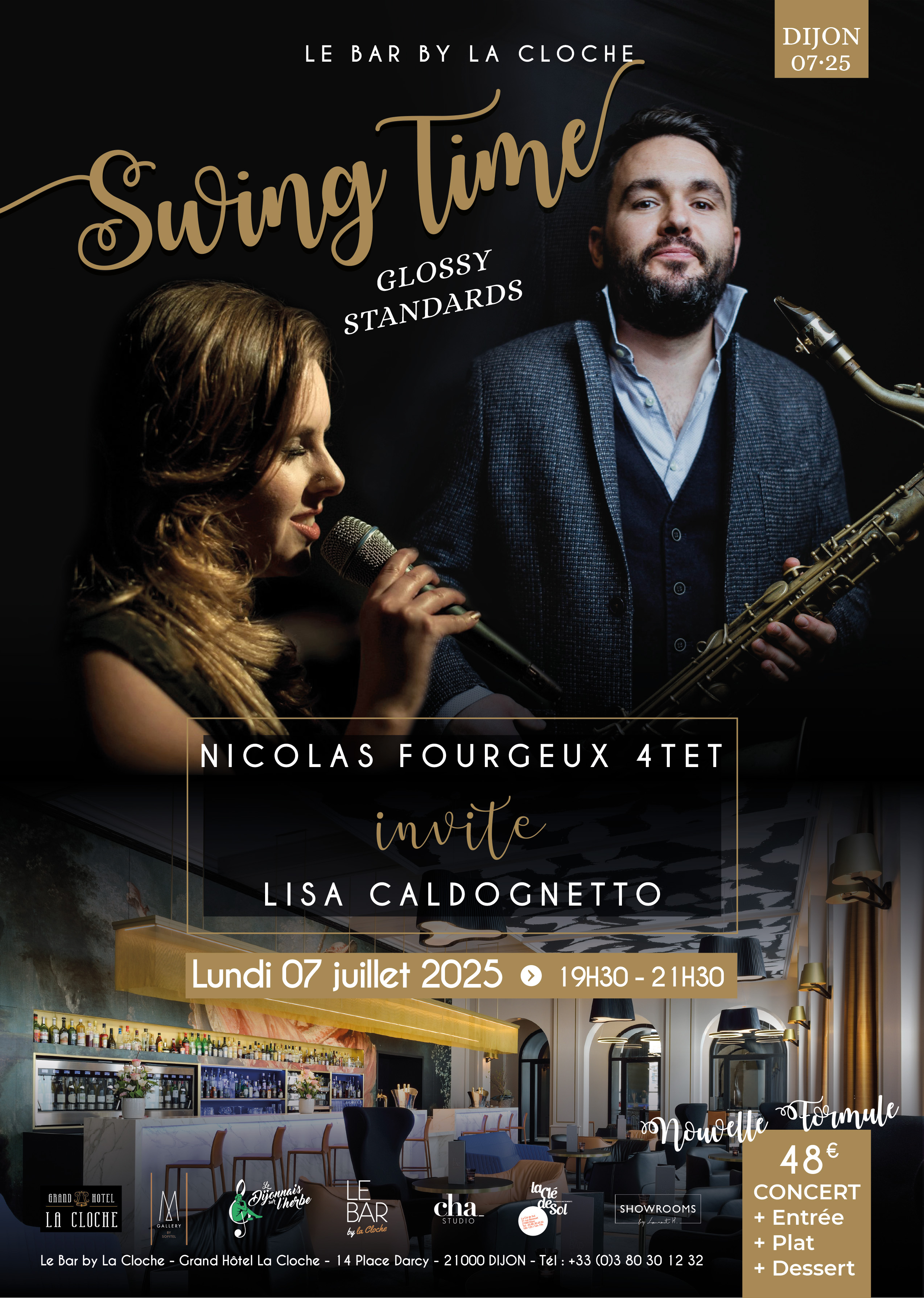 Swing Time lundi 7 juillet